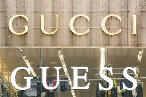 guess gucci marques chine